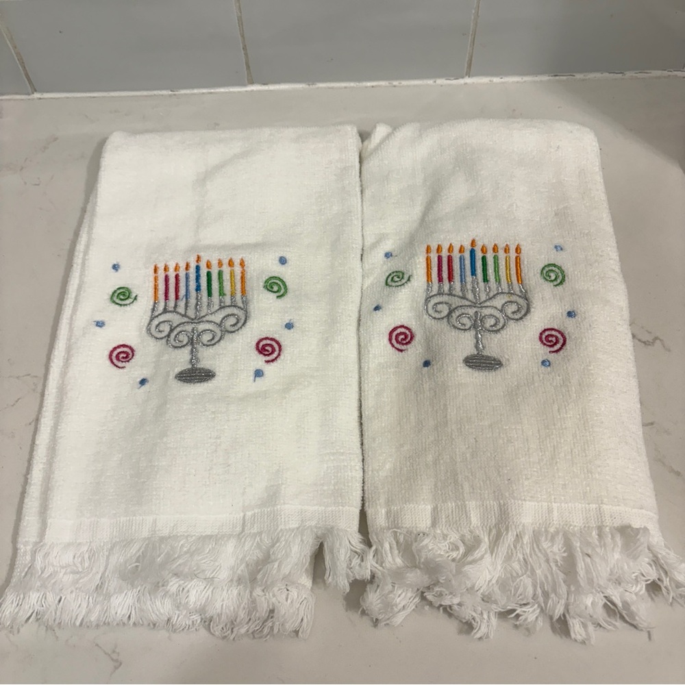 Hanukkah Hand Towels (set of 2)